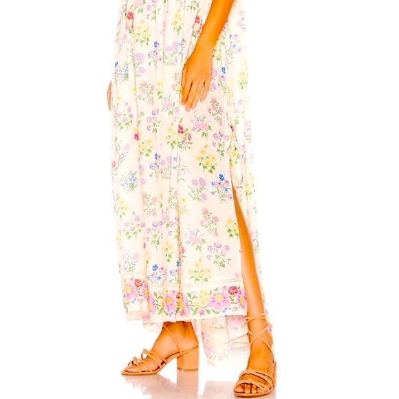 EUC Spell Posey Strappy Midi Dress size medium - Picture 4 of 11